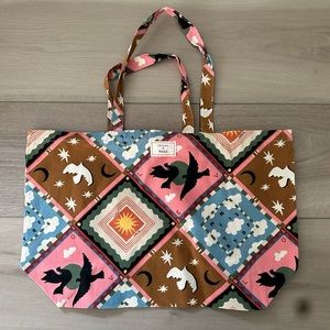 Sezane x Pangea tote bag